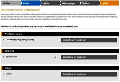 SAP Business One Kalkulation